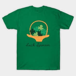 Luck Sponsor, St Patrick's Day design T-Shirt